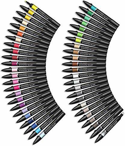 Image du produit Winsor & Newton BrushMarker (Multicolore, 48 x)