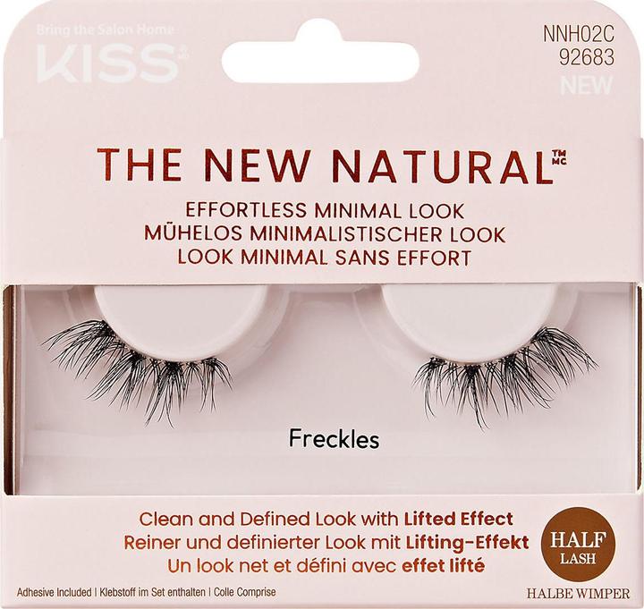 Produktbild KISS Lashes - Ks The New Natural Half Lash 02 (Künstliche Wimpern)