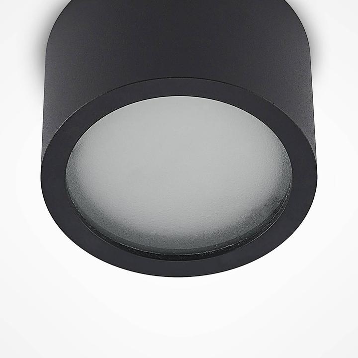 Produktbild Arcchio Nieva Downlight, GX53, rund, schwarz (GX53)