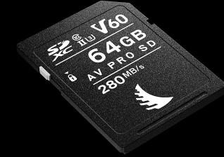 Actual product image Angelbird AV PRO V60 (64 GB, SDXC, U3, UHS-II)