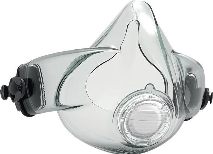 CleanSpace Demi-masque PAF-1010 EN 12942 avec valve d'expiration moyenne