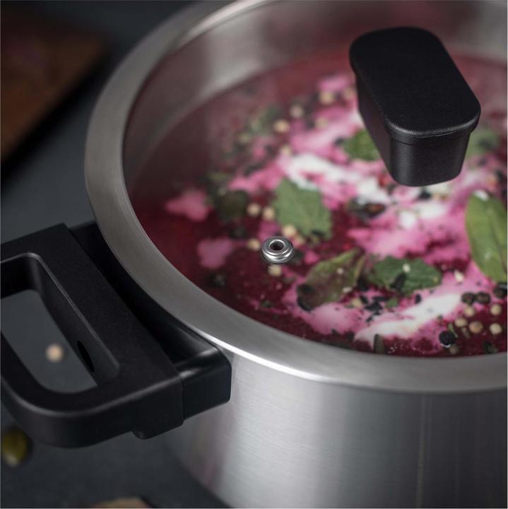 Image du produit Kuhn Rikon Locarno faitout 4.0 L · Ø 22 cm (22 cm, Casserole, Acier inoxydable)