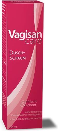 Produktbild Vagisan VagisanCare Dusch-Schaum zur sanften Reinigung, 150 ml Schaum (Intimwaschlotion)