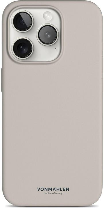 Image du produit Vonmählen Etui en silicone écologique pour iPhone 15 Pro Max - Crème (Apple iPhone 15 Pro Max)