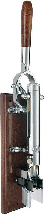 Actual product image Wall Corkscrew with Wooden Holder (Lever corkscrew)