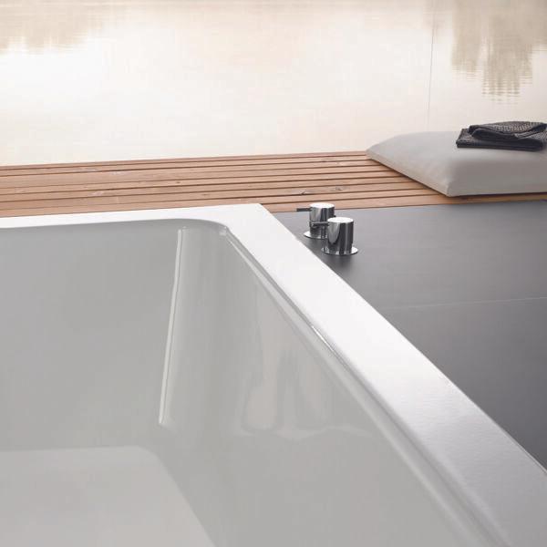 Actual product image Bette One, with round drain, 180x80cm, 3313 (158 l, 180 cm, 80 cm)