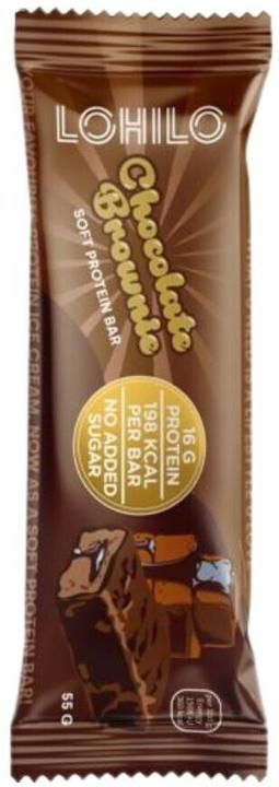 Actual product image Lohilo High protein soft core brownie bar, 12 x (Brownie, 12 pcs., 55 g)