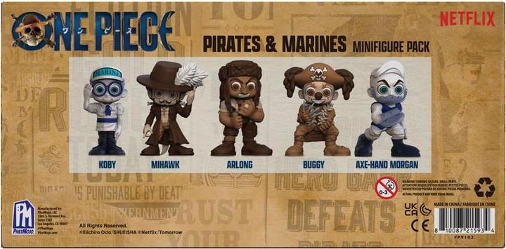 Actual product image Boti ONE PIECE 39653 - COLLECTIBLE FIGURES 5-PACK PIRATES & MARINES