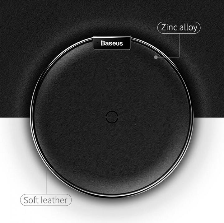 Actual product image Baseus Qi Wireless Charger Leather