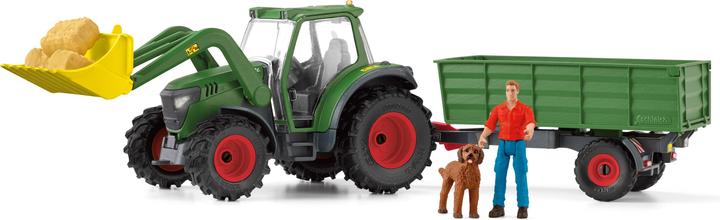 Actual product image Schleich Tractor with trailer