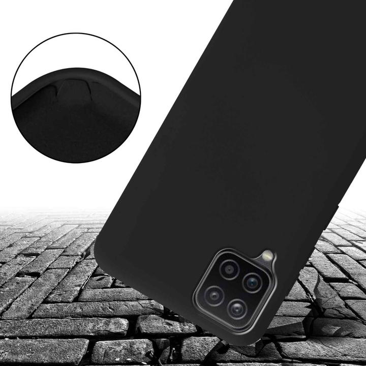 Produktbild Cadorabo TPU Cover Handy Kette Liquid (Samsung Galaxy A12, Samsung Galaxy M12)