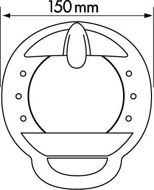 Immagine prodotto Plastimo Contest101 Bussola nera a parete inclinata