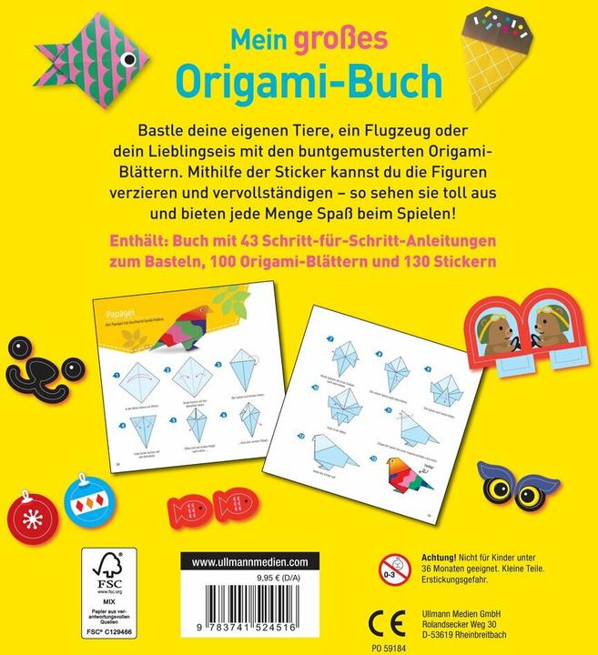Image du produit Mon grand livre d'origami