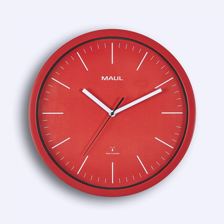 Maul Wanduhr MAULjump Ø 30.5 cm Rot (30.50 cm)