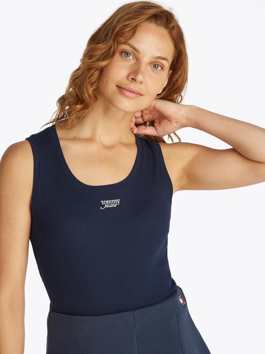 Produktbild Tommy Jeans Tjw Slim Script Rib Tank Top (M)