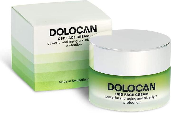 Actual product image Dolocan CBD Face Cream with UV Protection (50 ml, 24h cream)