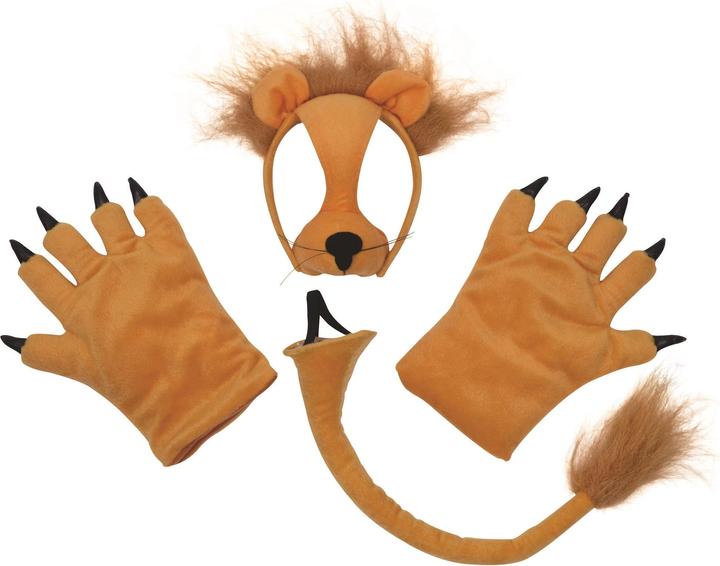 Actual product image Bristol Novelty Lion costume accessories set (One size)