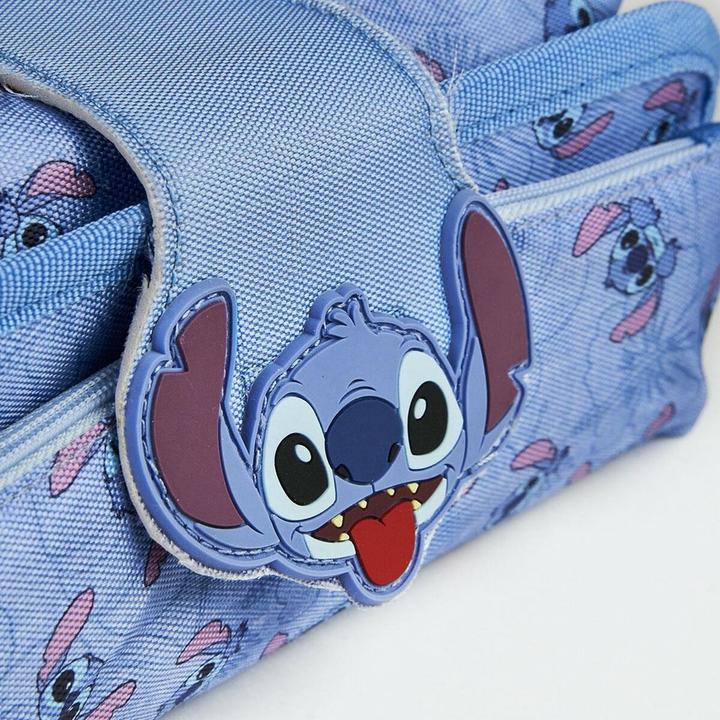 Image du produit Stitch pencil case velcro, blue