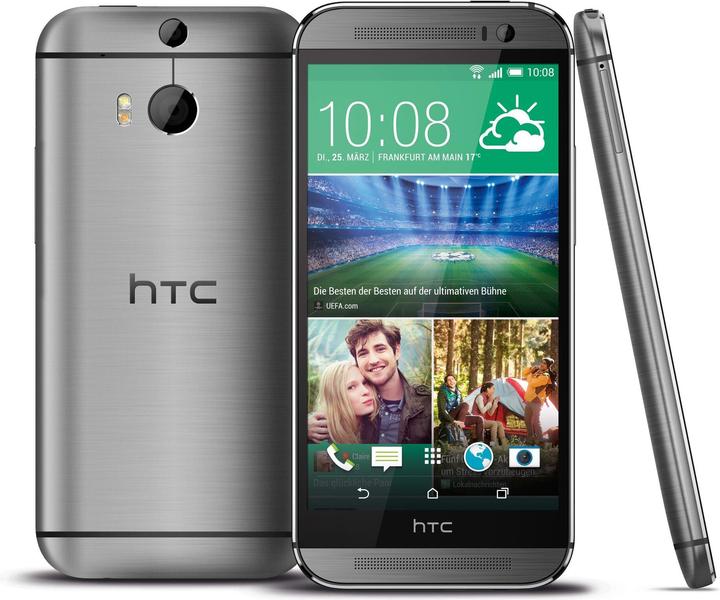 Actual product image HTC One (M8s) (16 GB, Gunmetal Grey, 5", Single SIM, 13 Mpx, 4G)