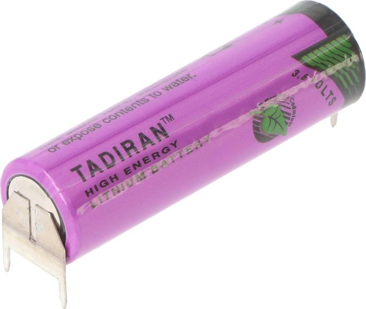 Image du produit Tadiran Lithium Batterie SL-360/PT mit Lötfahnen mit 3er Print Kontakten (1 pcs, AA, 2300 mAh)
