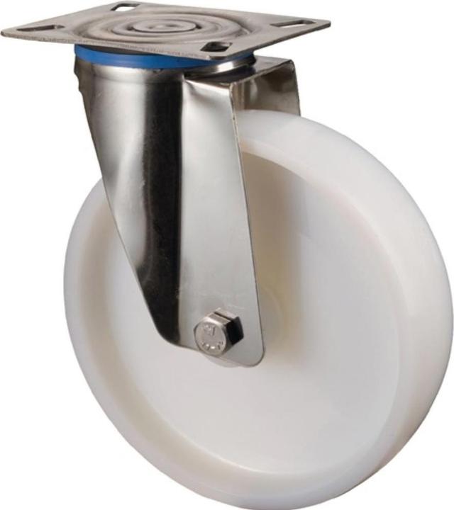 Immagine prodotto BS Rollen Ruota girevole Ø 80 mm Portata 100 kg Piastra in plastica L95xL80 mm
