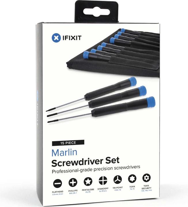 Produktbild iFixit Handschraubendreher Set (Kreuzschlitz, Phillipps-Kreuzschlitz (PH), Torx (TX))