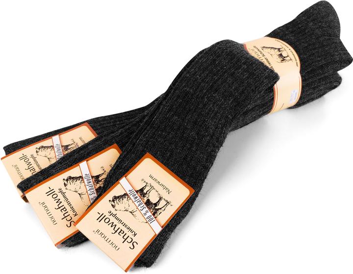 Actual product image Normani 3 pairs of sheep's wool knee socks (pack of 3, 39 - 42)