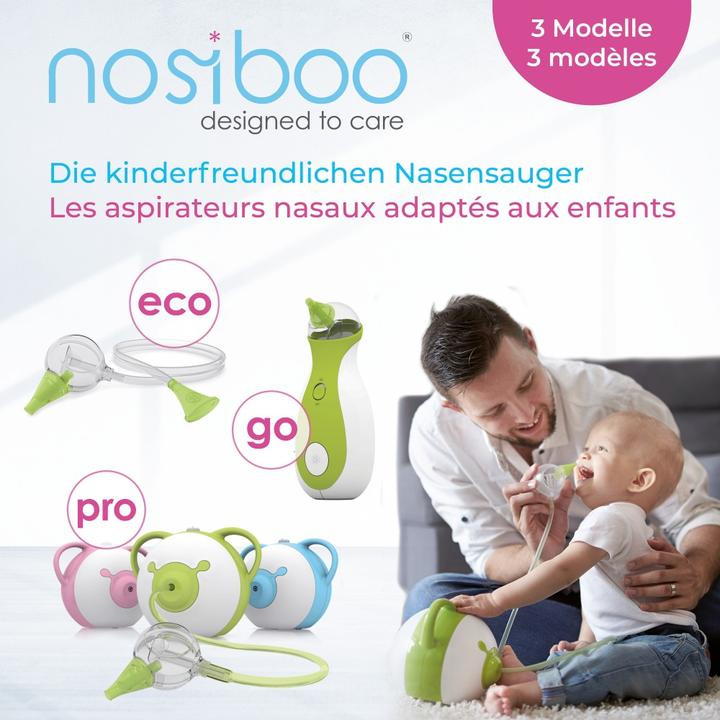 Image du produit Nosiboo Pro Set d'accessoires pour l'aspirateur nasal électrique bleu