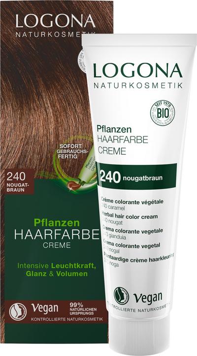 Produktbild Logona Pflanzen Creme (240 Nougatbraun)