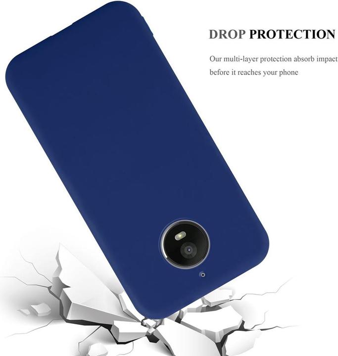 Actual product image Cadorabo TPU Candy Cover (Motorola Moto E4 Plus)