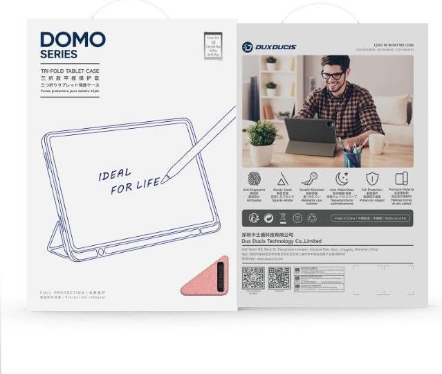 Produktbild Dux Ducis Domo Series Leder Bookcover Hülle (Galaxy Tab S9+, Galaxy Tab S10+, Galaxy Tab S9 FE+)