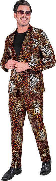 Image du produit Widmann ANIMAL PRINT LEOPARD PARTY FASHION ANZUG (Jackett, Hose), XL (XL)