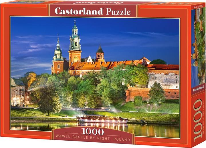 Actual product image Castorland Wawel Castle by night (1000 pieces)