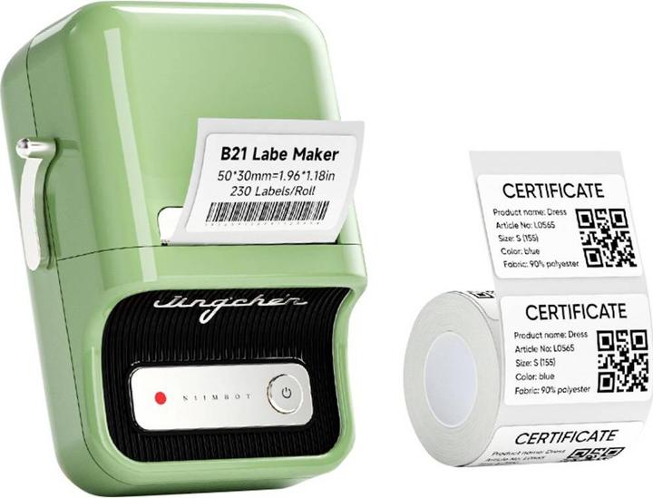 Immagine prodotto Niimbot B21 Pro Portable Label Printer (green)