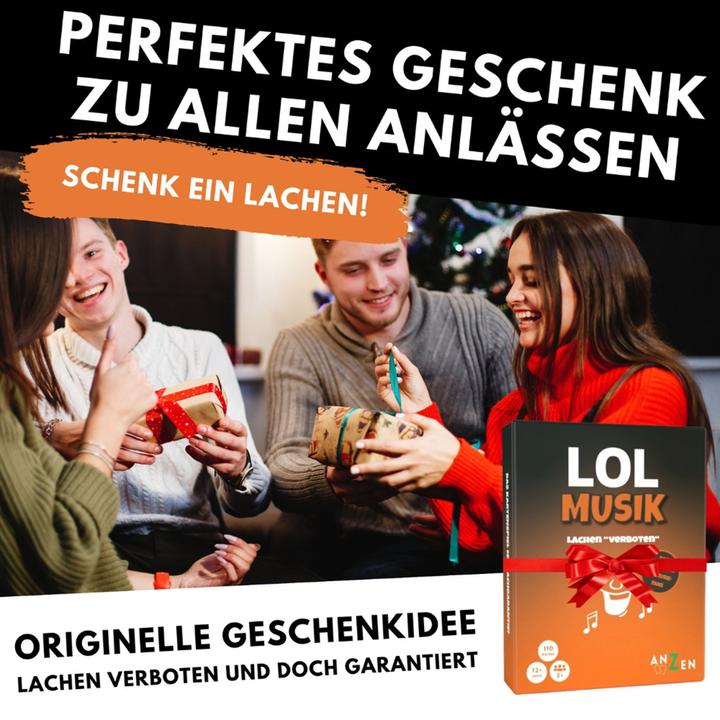 Produktbild Anzen Spiele ANZEN - LOL MUSIK - Lachen verboten