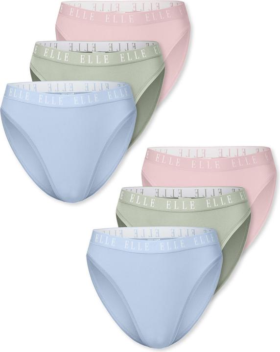 Image du produit Elle Slip High Leg - LOGO (M, paquet de 6)