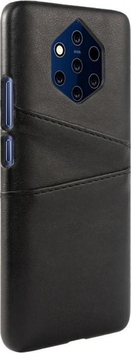 Produktbild Screenguard Nokia 9 PureView CardCaddy Leder Backcase mit Kartenfächern (Nokia 9 PureView)