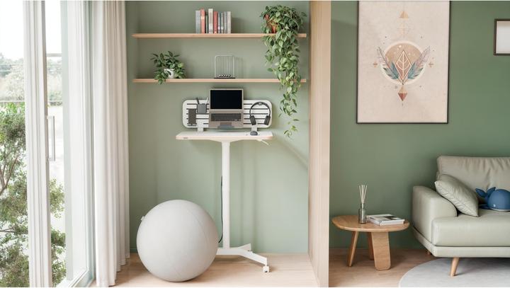 Produktbild Leitz Ergo Compact Workstation Höhenverstellbarer Schreibtisch (80 x 60 x 75 cm)