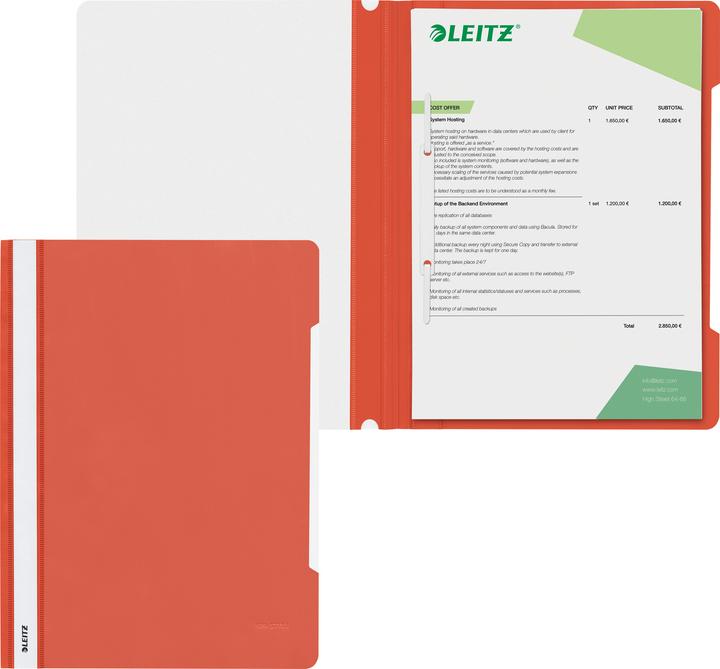 Actual product image Leitz Standard plastic stapler (A4, 1 x)