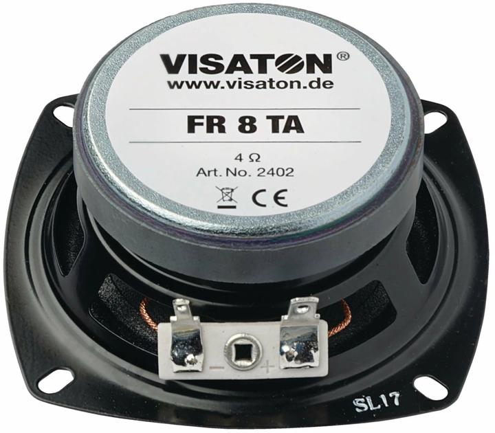 Immagine prodotto Visaton FR 8 JS altoparlante full-range, impedenza: 8?, altoparlante