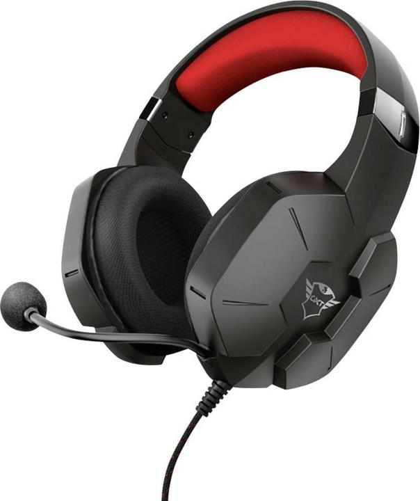 Immagine prodotto Trust Cuffia GXT 323 Carus Rosso/Nero (Cablato)