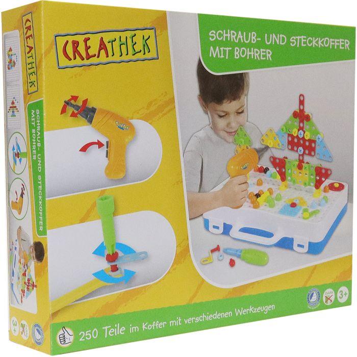 Actual product image Creathek DIY construction kit, 254 parts
