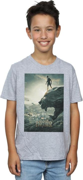 Produktbild Black Panther Poster TShirt Jungen (152, 158)