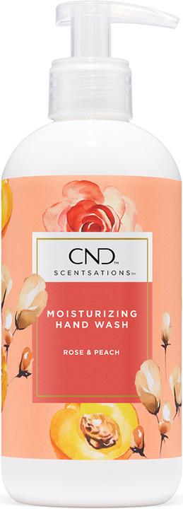 Image du produit CND Scentsations Hand Wash 390 ml Rose & Peach (Savon liquide, 390 ml)