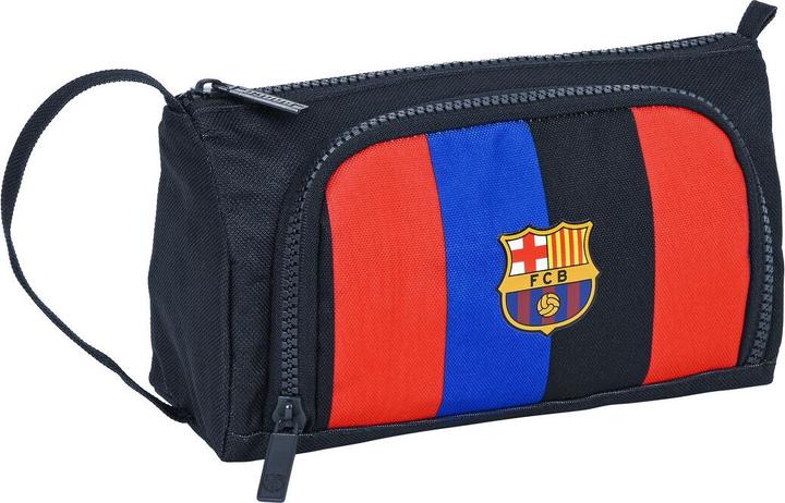 Actual product image FC Barcelona Case F.C. Barcelona garnet red navy blue 20 x 11 x 8.5 cm