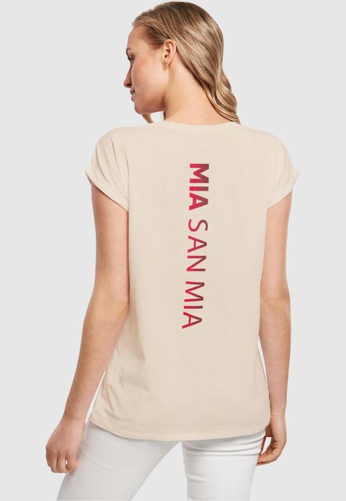 Actual product image FC Bayern München Ladies Mia San Mia V GR Extended Shoulder Tee - 115543 (XL)