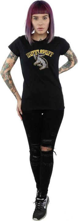 Immagine prodotto Maglietta da donna/ragazzo in cotone Hufflepuff (XXL)