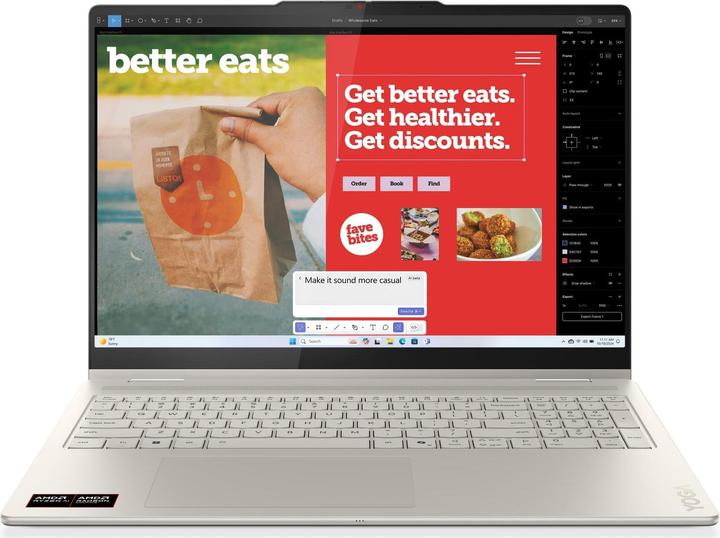Image du produit Lenovo Yoga 7 2-in-1 (16", AMD Ryzen AI 7 350, 32 Go, 1000 Go, CH)