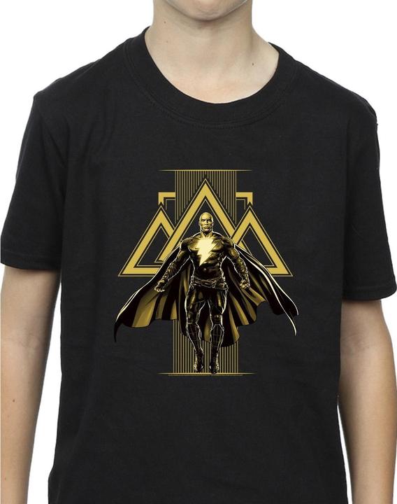 Immagine prodotto Black Adam Rising Golden Symbols Maglietta Ragazzi (128)