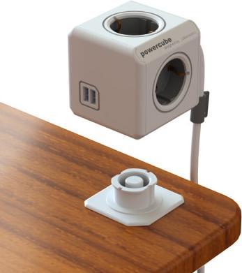 Actual product image Allocacoc PowerCube Extended USB S+ (4 x, USB-A, Type 13, 1.50 m)